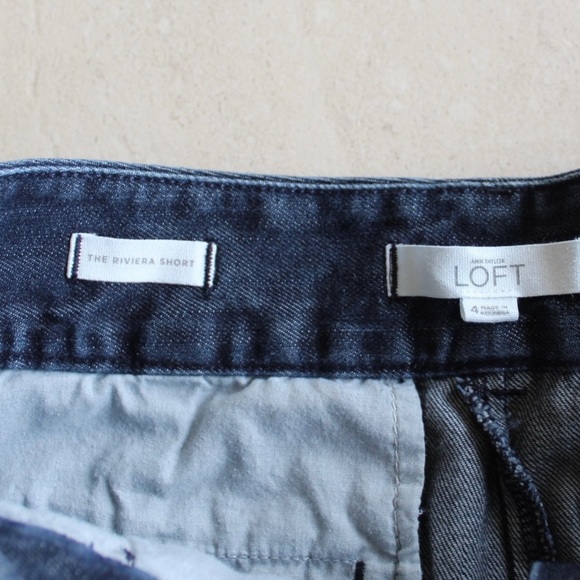 Ann Taylor LOFT Riviera Denim Shorts 4 - Picture 6 of 6